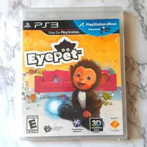 🐒2/$18‎ PS3 EyePet 3D Compatible Game